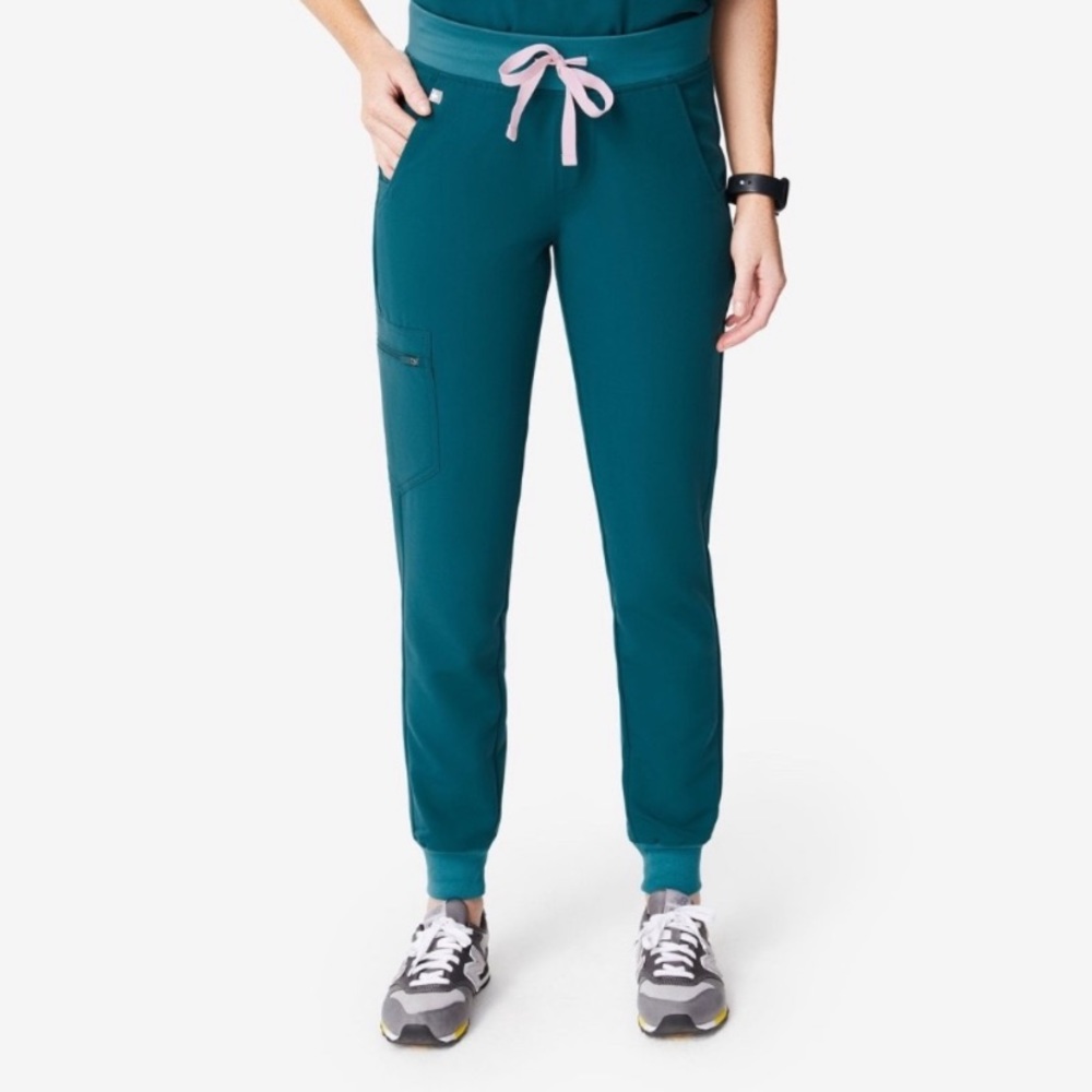 S Figs Caribbean Blue Zamora Joggers